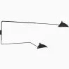 Schreibtischlampe - Wandleuchte - 2 Arme Schwarz - George image 7