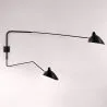 Schreibtischlampe - Wandleuchte - 2 Arme Schwarz - George image 7
