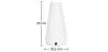 LED-Tischlampe - Wiederaufladbare tragbare USB-Lampe - Cono image 7