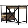Holzschreibtisch mit Schubladen - Industriedesign - Nashville image 7