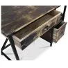 Holzschreibtisch mit Schubladen - Industriedesign - Nashville image 7