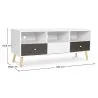 Holz-TV-Konsole - Skandinavisches Design - Egil image 7