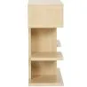Niedriges Regal im skandinavischen Stil mit 5 Fächern - Holz image 7