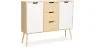 Holz-Sideboard - Skandinavisches Design - 3 Schubladen - Roger image 7