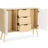 Holz-Sideboard - Skandinavisches Design - 3 Schubladen - Roger image 7