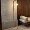 Stehlampe mit Marmorsockel - Wohnzimmerlampe - Carlo image 7
