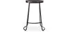 Barhocker - Industriedesign - Holz und Metall - 66 cm - Adriel image 7