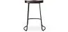 Barhocker - Industriedesign - Holz und Metall - 66 cm - Adriel image 7