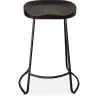 Barhocker - Industriedesign - Holz und Metall - 66 cm - Adriel image 7