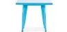 Quadratischer Kindertisch - Industriell - Metall - 60cm - Stylix image 7