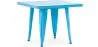 Quadratischer Kindertisch - Industriell - Metall - 60cm - Stylix image 7