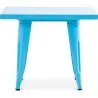 Quadratischer Kindertisch - Industrial - Metall - 60cm - Stylix image 7