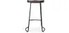 Barhocker - Industriedesign - Holz und Metall - 76cm - Aiyana image 7
