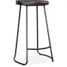 Barhocker - Industriedesign - Holz und Metall - 76cm - Aiyana image 7