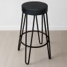 Runder Hocker - Industriedesign - 80 cm - Elan image 7