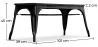 Industriedesign-Bank - Holz und Metall - Stylix
 image 7