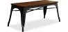 Industriedesign-Bank - Holz und Metall - Stylix
 image 7