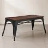 Industriedesign-Bank - Holz und Metall - Stylix
 image 7