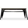 Industriedesign-Bank - Holz und Metall - Stylix
 image 7