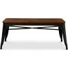 Industriedesign-Bank - Holz und Metall - Stylix
 image 7