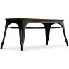 Industriedesign-Bank - Holz und Metall - Stylix
 image 7