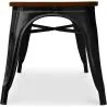 Industriedesign-Bank - Holz und Metall - Stylix
 image 7