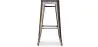 Barhocker - Industriedesign - Holz & Metall - 76cm - Stylix image 7