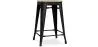 Barhocker im Industriedesign - Holz & Stahl - 61cm - Stylix image 7