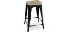 Barhocker im Industriedesign - Holz & Stahl - 61cm - Stylix image 7