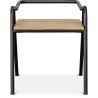 Esszimmerstuhl - Industriedesign - Holz und Metall - Achak image 7