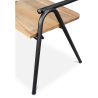 Esszimmerstuhl - Industriedesign - Holz und Metall - Achak image 7