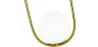 Globus-Deckenlampe - Goldene Pendelleuchte - Ruby image 7