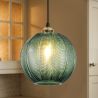 Deckenlampe im Vintage-Design - Grüne Kugel Pendelleuchte - Viola image 7