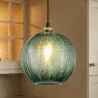 Deckenlampe im Vintage-Design - Grüne Kugel Pendelleuchte - Viola image 7