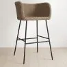 Rattan Hocker mit Armlehnen - Boho Bali Design - Ishita image 7
