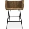 Rattan Hocker mit Armlehnen - Boho Bali Design - Ishita image 7