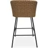 Rattan Hocker mit Armlehnen - Boho Bali Design - Ishita image 7