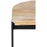 Barhocker im Industriedesign - Holz und Metall - 60cm - Lia image 7