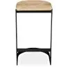 Barhocker im Industriedesign - Holz und Metall - 60cm - Lia image 7