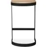 Barhocker im Industriedesign - Holz und Metall - 60cm - Lia image 7