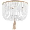  Deckenlampe aus Holzkugeln - Boho-Bali-Style Plafond - Kanda image 7