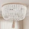  Deckenlampe aus Holzkugeln - Boho-Bali-Style Plafond - Kanda image 7
