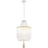 Holzball-Deckenlampe - Pendelleuchte im Boho-Bali-Stil - Lawan image 7