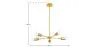 Deckenlampe - Hängeleuchte im Design - 5 Arme - Tristan image 7