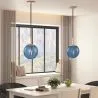 Retro-Deckenlampe - Bunte Kugel-Pendelleuchte - Rumi image 7