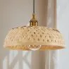 Bambus-Deckenlampe - Pendelleuchte im Boho-Bali-Design - Atria image 7