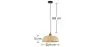 Bambus-Deckenlampe - Pendelleuchte im Boho-Bali-Design - Atria image 7