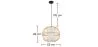 Bambus-Deckenlampe - Pendelleuchte im Boho-Bali-Design - Kaula image 7
