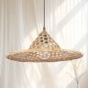 Bambus-Deckenlampe - Hängeleuchte im Boho-Bali-Design - Flora image 7