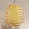 Bambus-Deckenlampe - Hängeleuchte im Boho-Bali-Stil - Ubon image 7